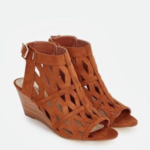 Justfab Women's Wedge Sandals Size 8 New w/o Tags